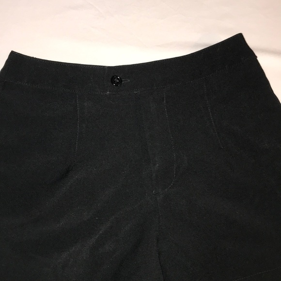 Black High Waisted Shorts - Picture 4 of 5